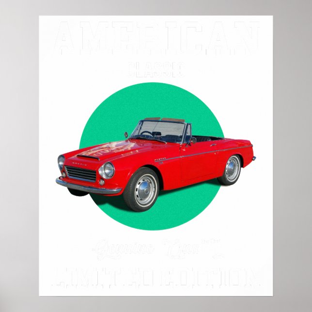 american classic genuine quality limited edition d poster (Front)