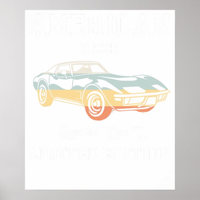 american classic genuine quality limited edition poster (Front)
