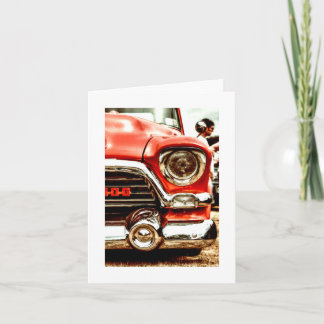 American Classic Trucks Red (1247) Card