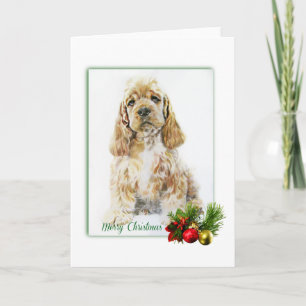 American Cocker Spaniel Card