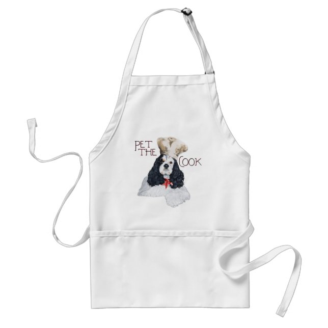 American Cocker Spaniel Chef Standard Apron (Front)