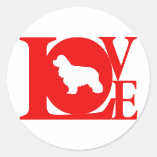 American Cocker Spaniel Classic Round Sticker