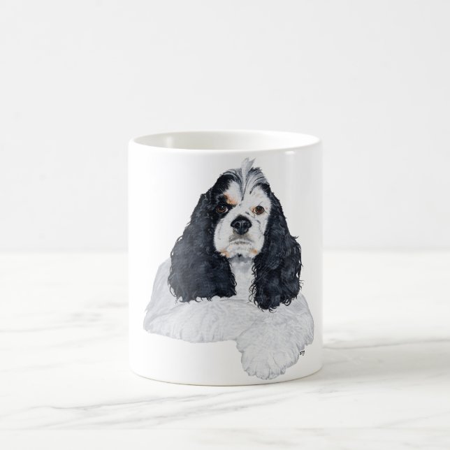 American Cocker Spaniel Coffee Mug (Center)