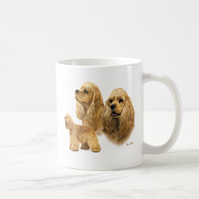 American Cocker Spaniel Coffee Mug (Right)
