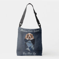 American Cocker Spaniel Dog Mum Pocket