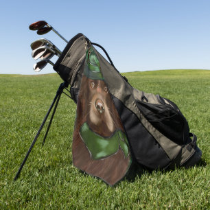 American Cocker Spaniel  Golf Towel