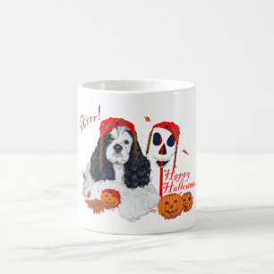American Cocker Spaniel Halloween Coffee Mug