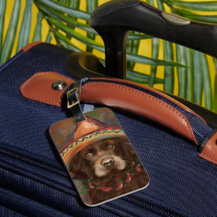 American Cocker Spaniel  Luggage Tag