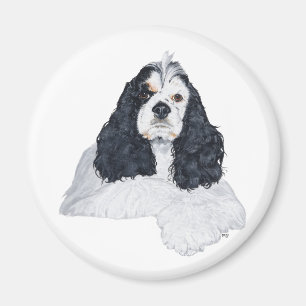 American Cocker Spaniel Magnet
