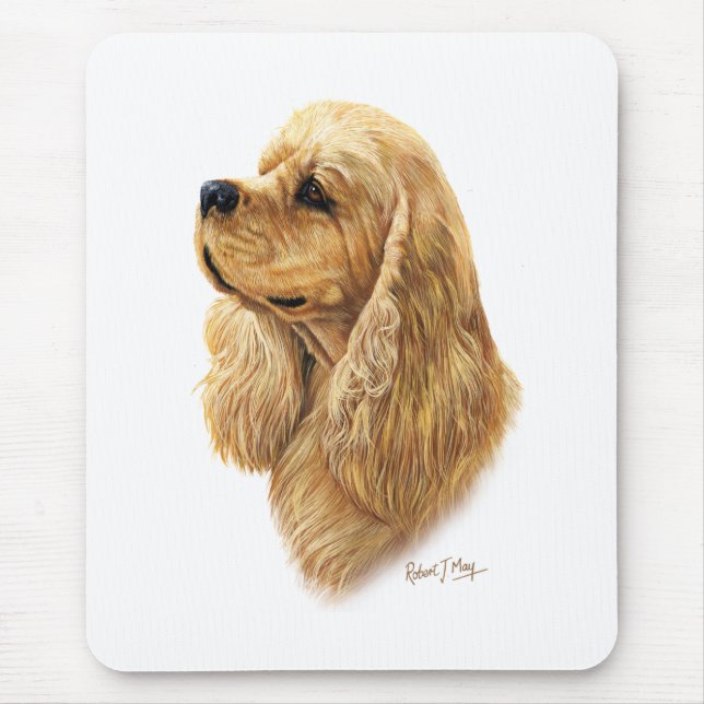 American Cocker Spaniel Mouse Pad (Front)
