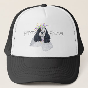 American Cocker Spaniel Party Animal Trucker Hat