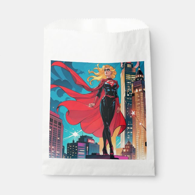 American Comics, Retro American Comics, superhero  Favour Bag (Front)