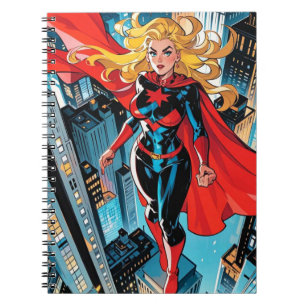 American Comics, Retro American Comics superhero Notebook