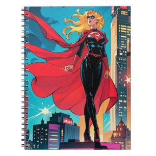 American Comics, Retro American Comics, superhero Notebook