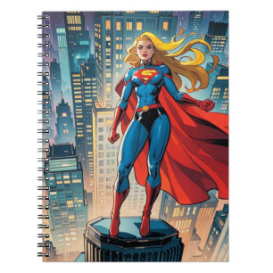 American Comics, Retro American Comics, superhero Notebook