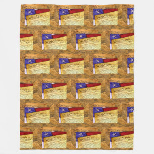 American Constitution We The People Fleece Blanket