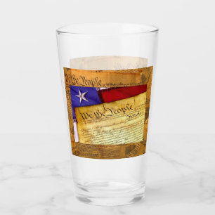American Constitution We The People Glass