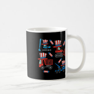 American Construction 4th Of July Fourth Toddler B Coffee Mug