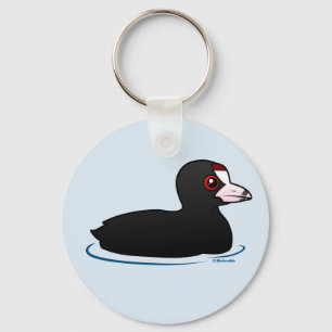 American Coot Key Ring