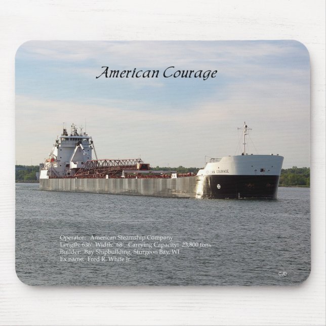 American Courage mousepad (Front)