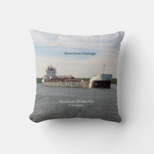 American Courage square pillow