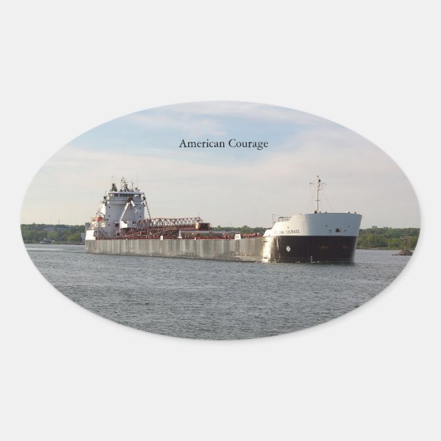 American Courage sticker (Front)