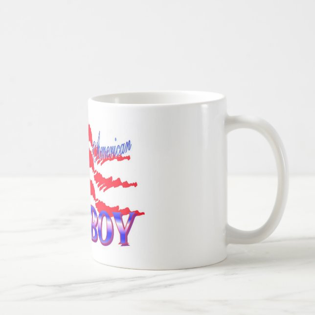 AMERICAN COWBOY COFFEE MUG (Right)