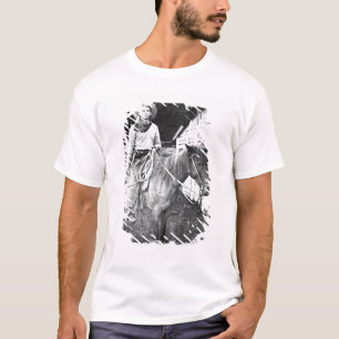American cowboy in Kansas, c.1880 (b/w photo) T-Shirt