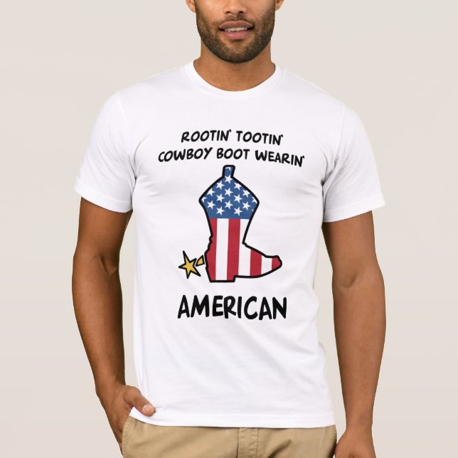 American Cowboy t-shirt (Front)