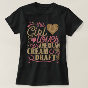 American Cream Draft Gift Horse T-Shirt