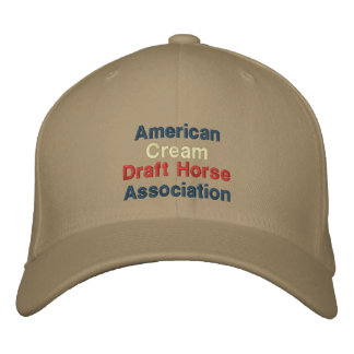 American, Cream Draught Horse Association Cap