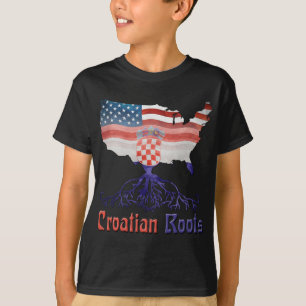 American Croatian Roots T-Shirt