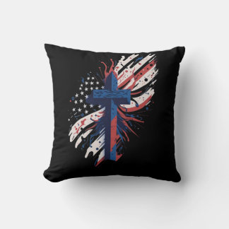 American Cross Cushion