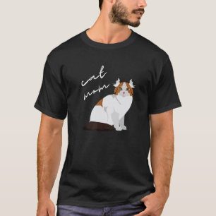 American Curl Cat Mum For Cat T-Shirt