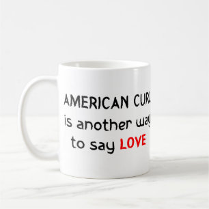 american curl love coffee mug
