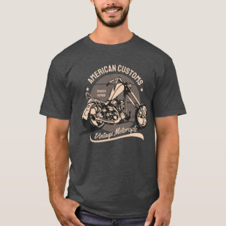 American Customs Motocycle Ride T-Shirt