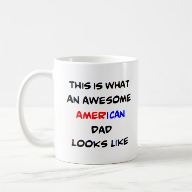 american dad, awesome coffee mug (Left)