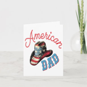 American Dad Cowboy Holiday Card