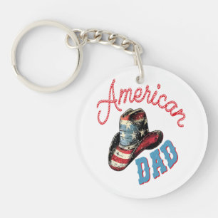 American Dad Cowboy Key Ring