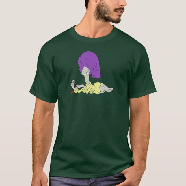 American Dad Roger retro T-Shirt (Front)