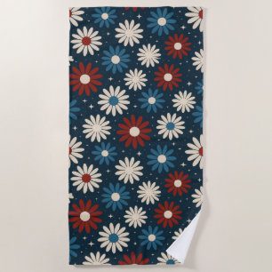 American Daisy's Beach Towel
