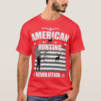American Deer Hunter Patriotic For men Women 1 T-Shirt