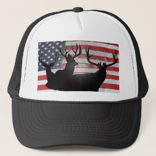 American Deer hunter Trucker Hat