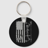 American Deer Hunting Bow Hunter Flag Accessories