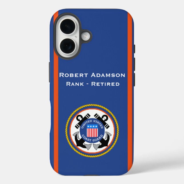 American Defence Emblem - personalise Case-Mate iPhone Case (Back)