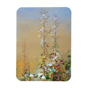 American desert flora by Fidelia Bridges Magnet