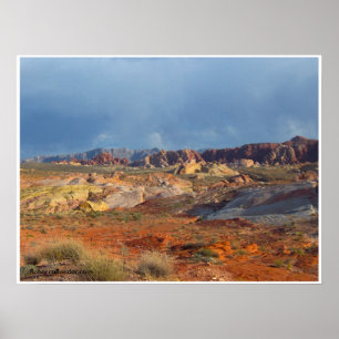 American Desert Landscapes:  Valley of Fire #3 Poster