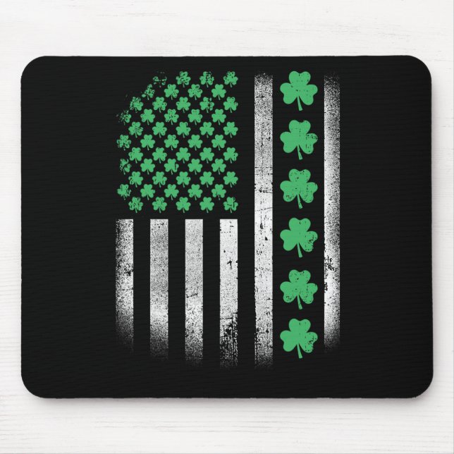 American Design St. Patrick Day Irish  Mouse Pad (Front)
