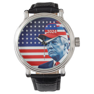 American Donald Trump 2024 Flag Watch