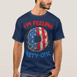American Doughnuts Baking Pastry Lover 4th of July T-Shirt